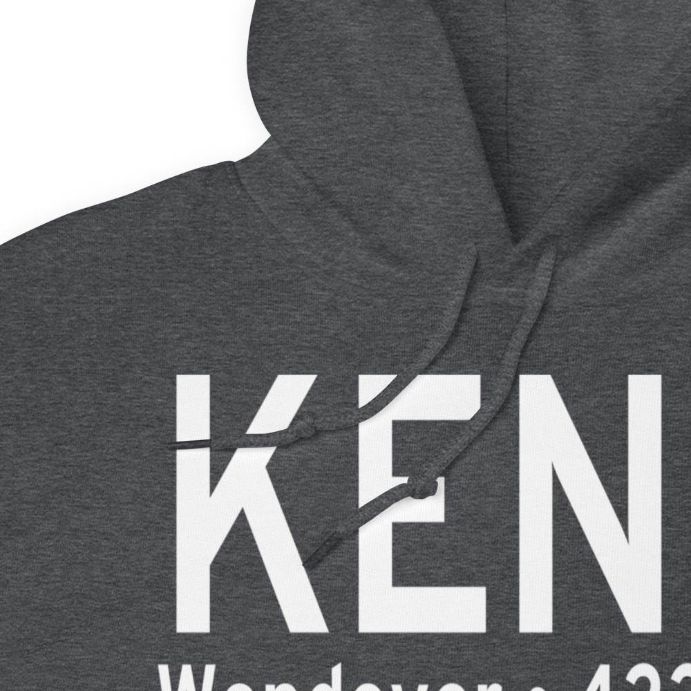 Wendover Airport (KENV) ICAO Hoodie Sweatshirt 