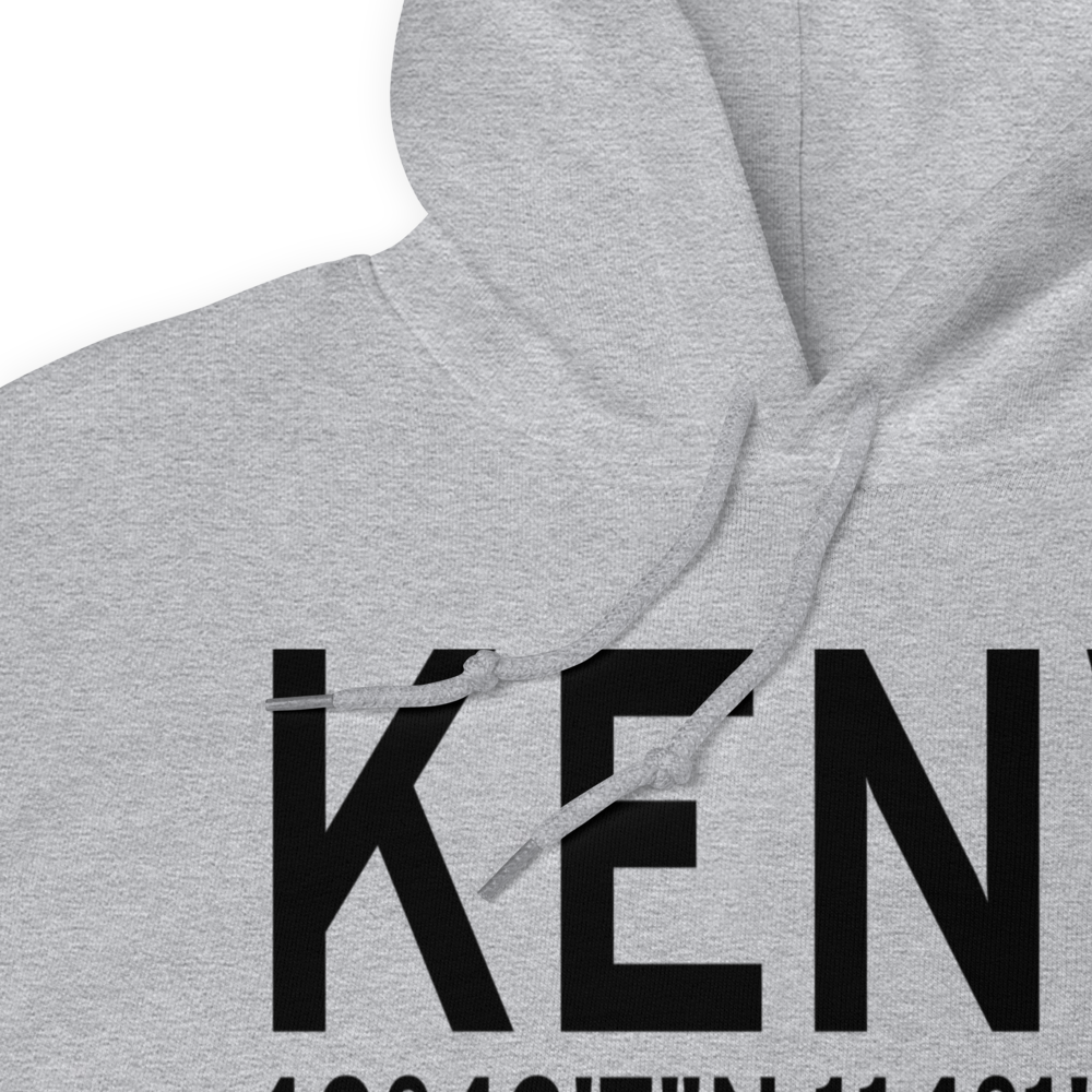 Wendover Airport (KENV) ICAO Hoodie Sweatshirt 