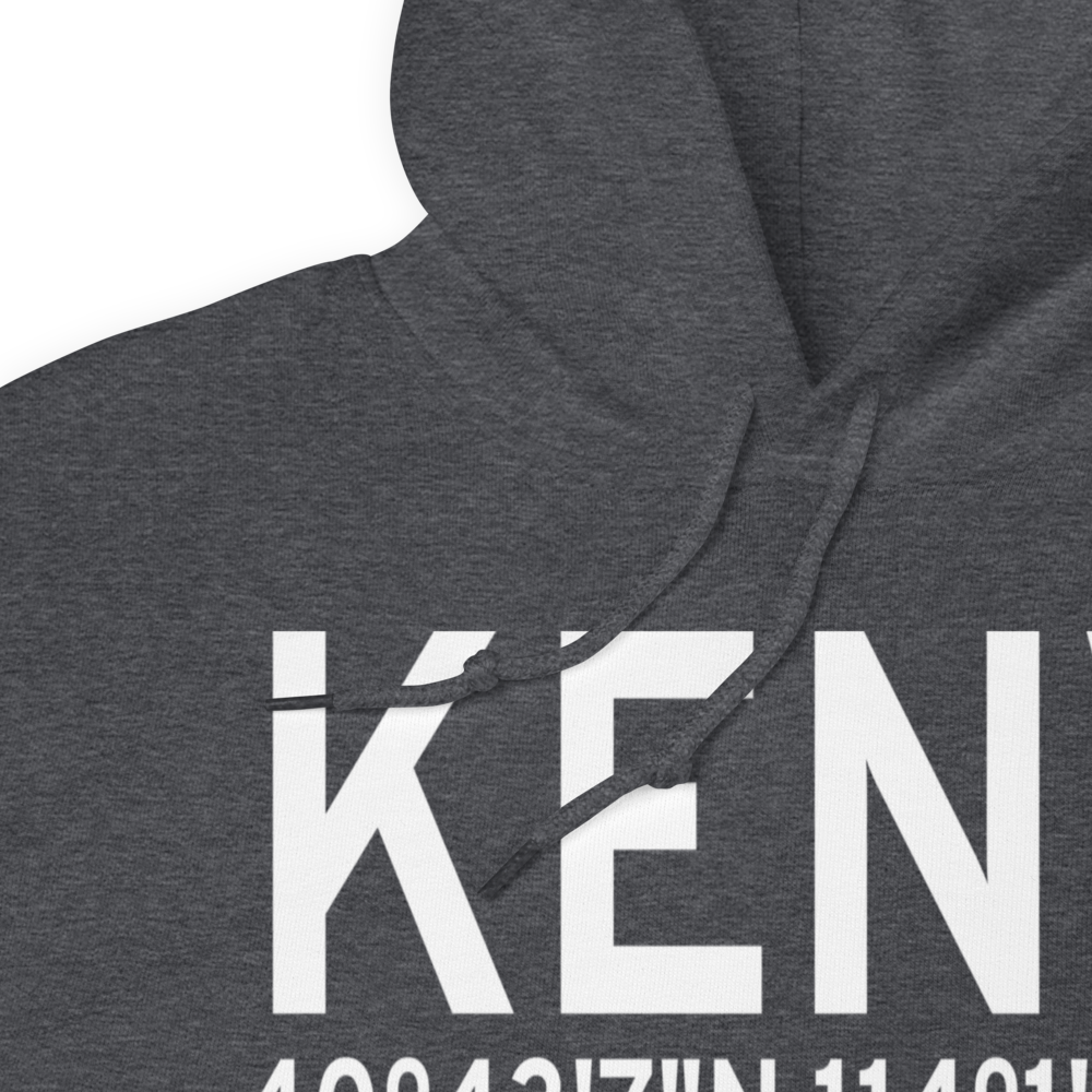 Wendover Airport (KENV) ICAO Hoodie Sweatshirt 