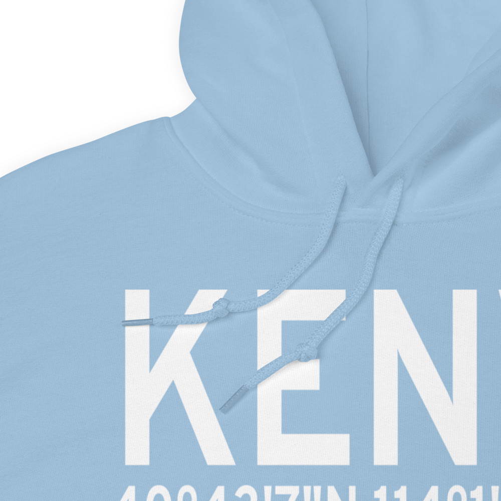 Wendover Airport (KENV) ICAO Hoodie Sweatshirt 