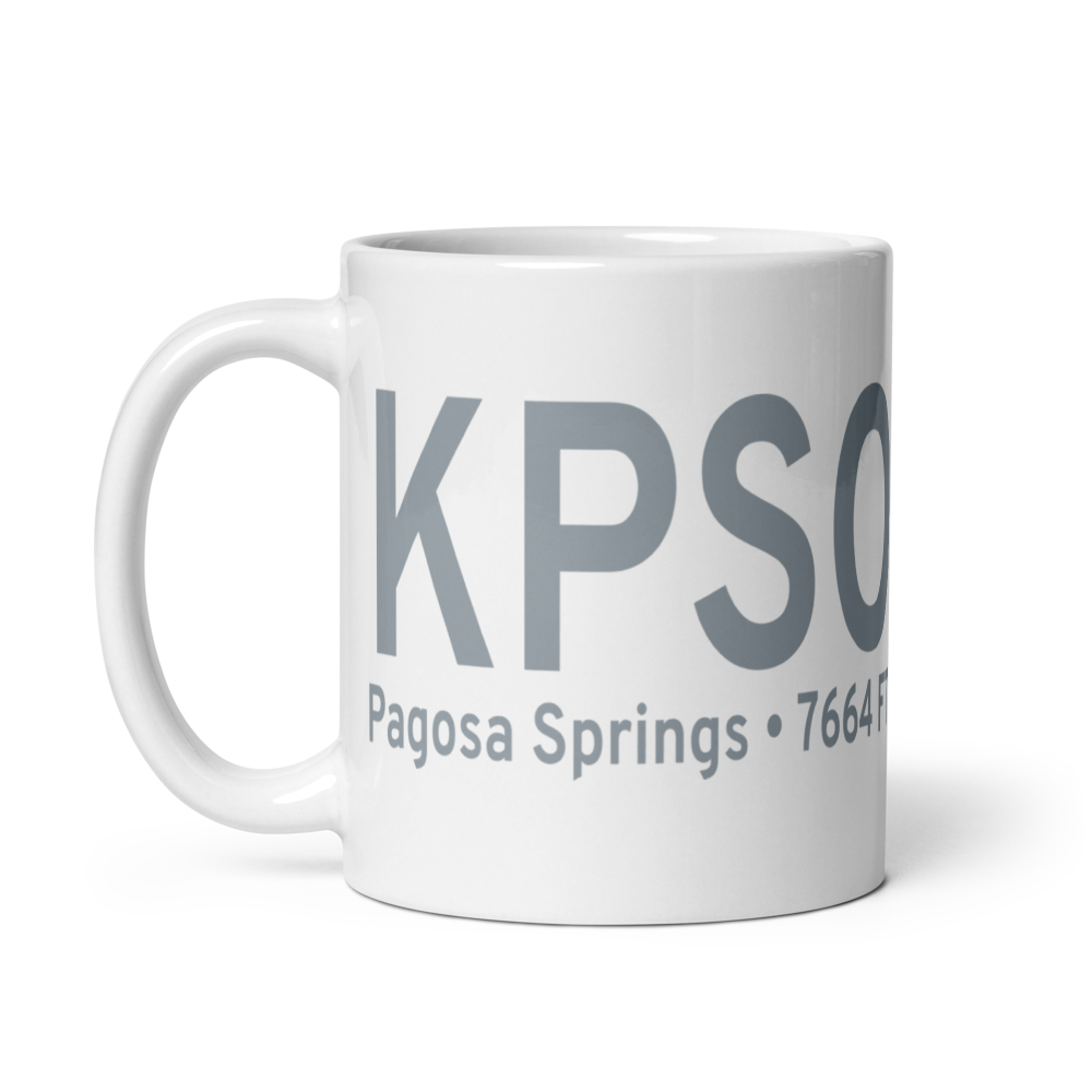 Stevens Field (KPSO) ICAO Mug 