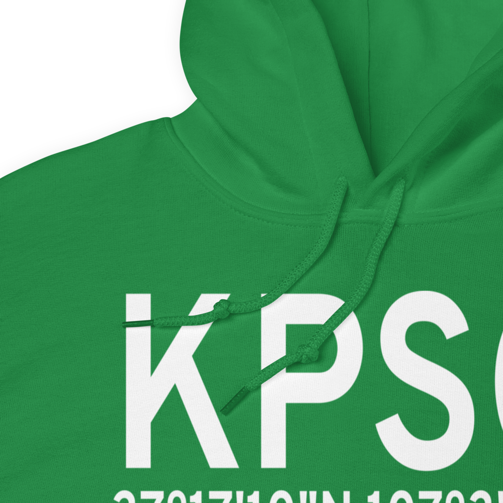 Stevens Field (KPSO) ICAO Hoodie Sweatshirt 