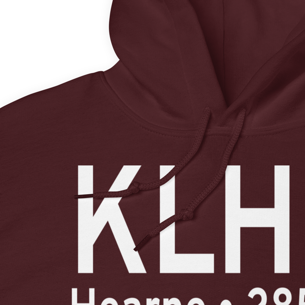 Hearne Municipal Airport (KLHB) ICAO Hoodie Sweatshirt 
