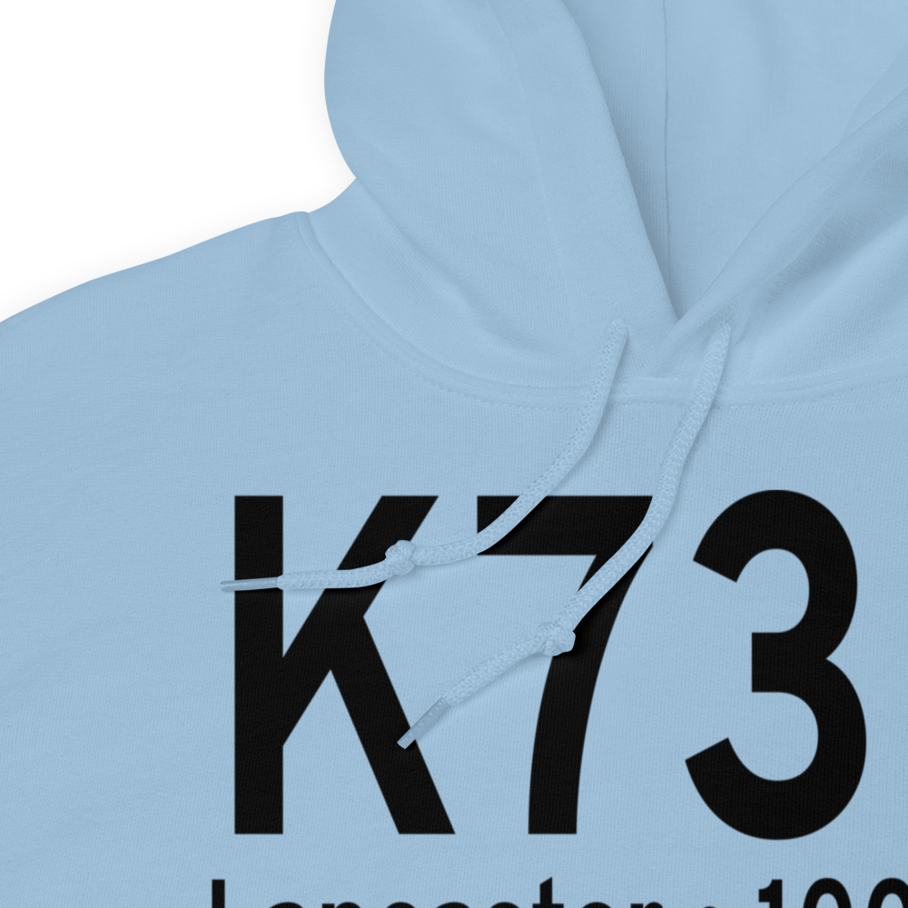 Lancaster Municipal Airport (K73C) ICAO Hoodie Sweatshirt 