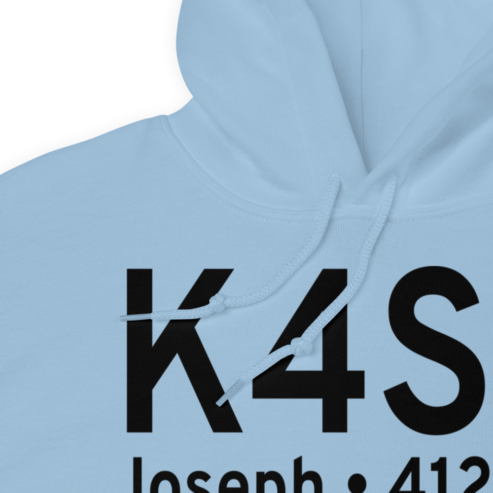 Joseph State Airport (K4S3) ICAO Hoodie Sweatshirt 
