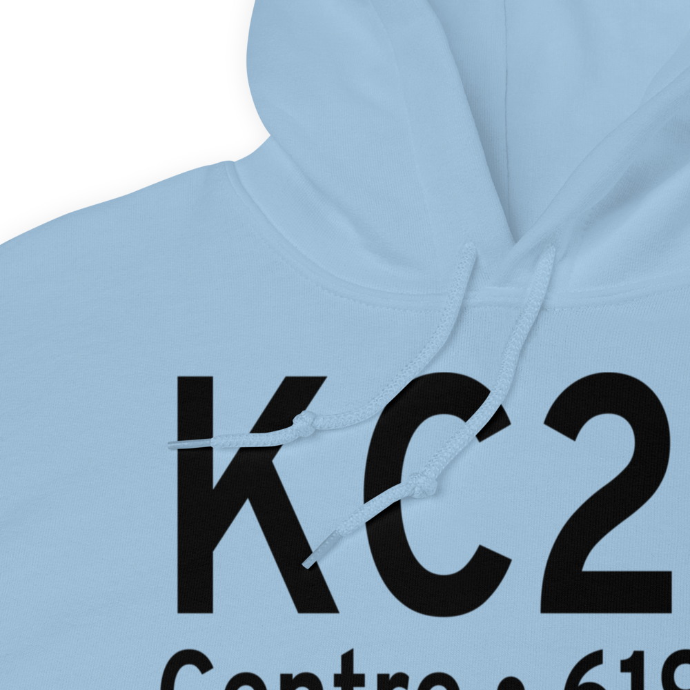 Centre Municipal Airport (KC22) ICAO Hoodie Sweatshirt 