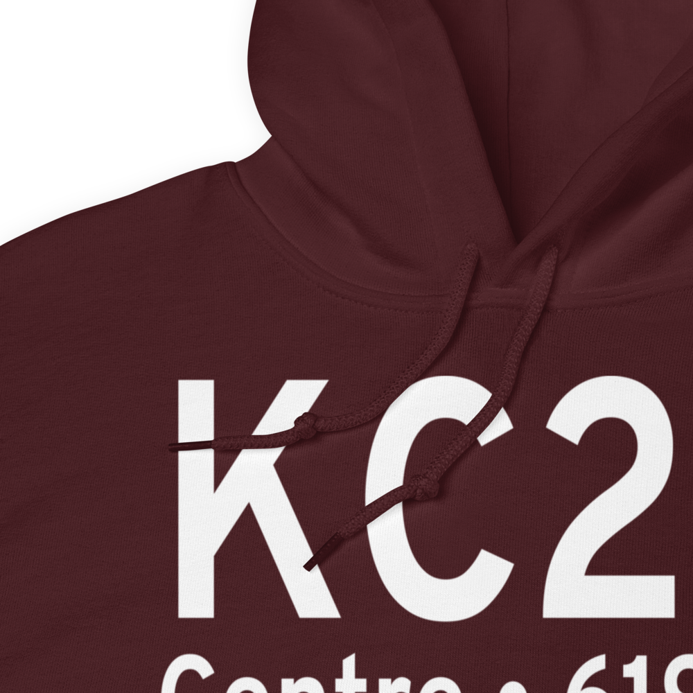 Centre Municipal Airport (KC22) ICAO Hoodie Sweatshirt 
