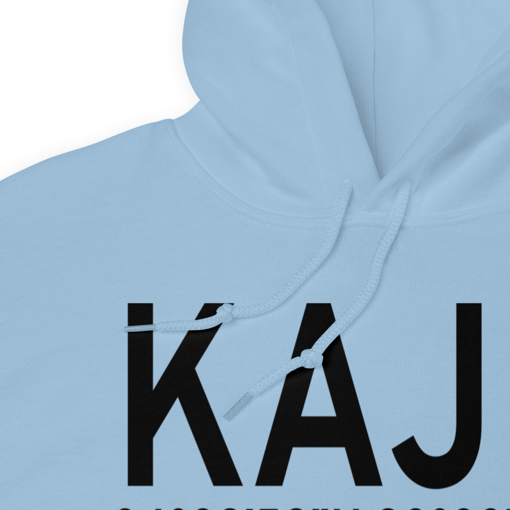 Habersham County Airport (KAJR) ICAO Hoodie Sweatshirt 