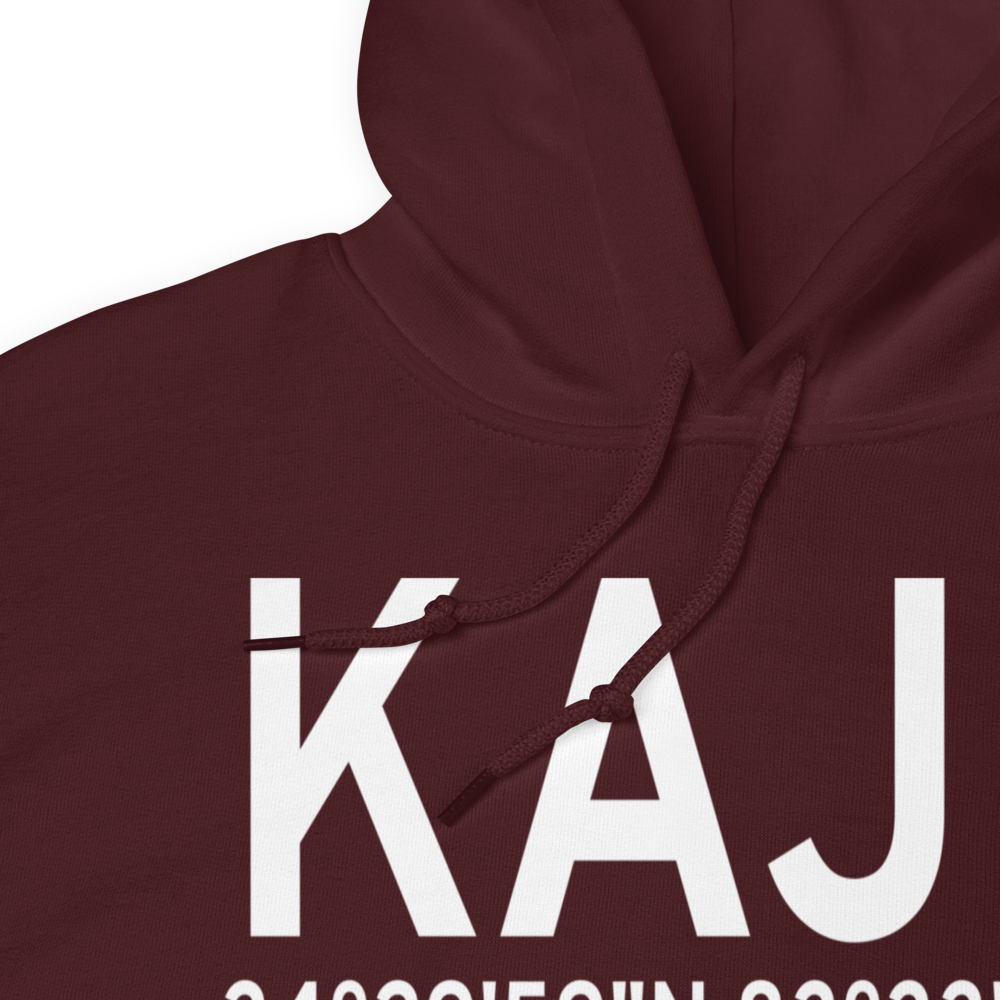 Habersham County Airport (KAJR) ICAO Hoodie Sweatshirt 