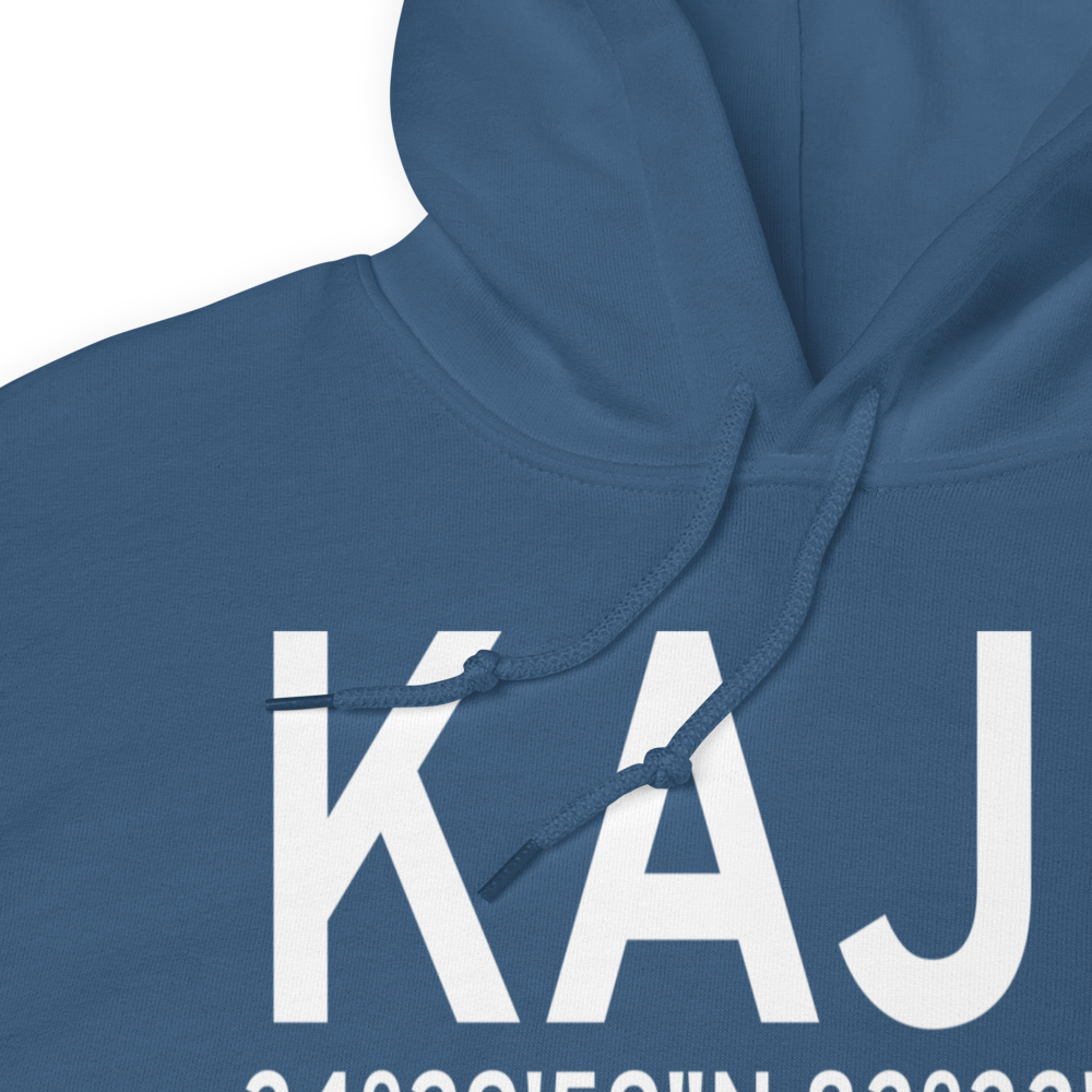 Habersham County Airport (KAJR) ICAO Hoodie Sweatshirt 