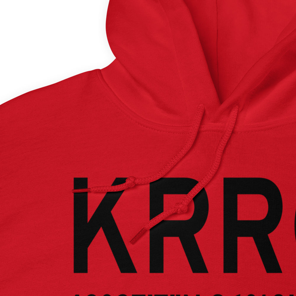 Rock Rapids Municipal Airport (KRRQ) ICAO Hoodie Sweatshirt 