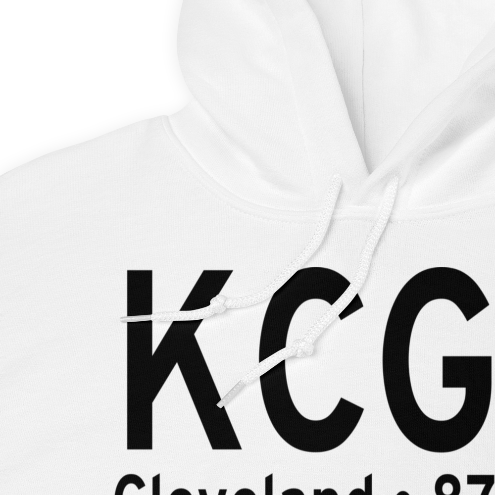 Cuyahoga County Airport (KCGF) ICAO Hoodie Sweatshirt 