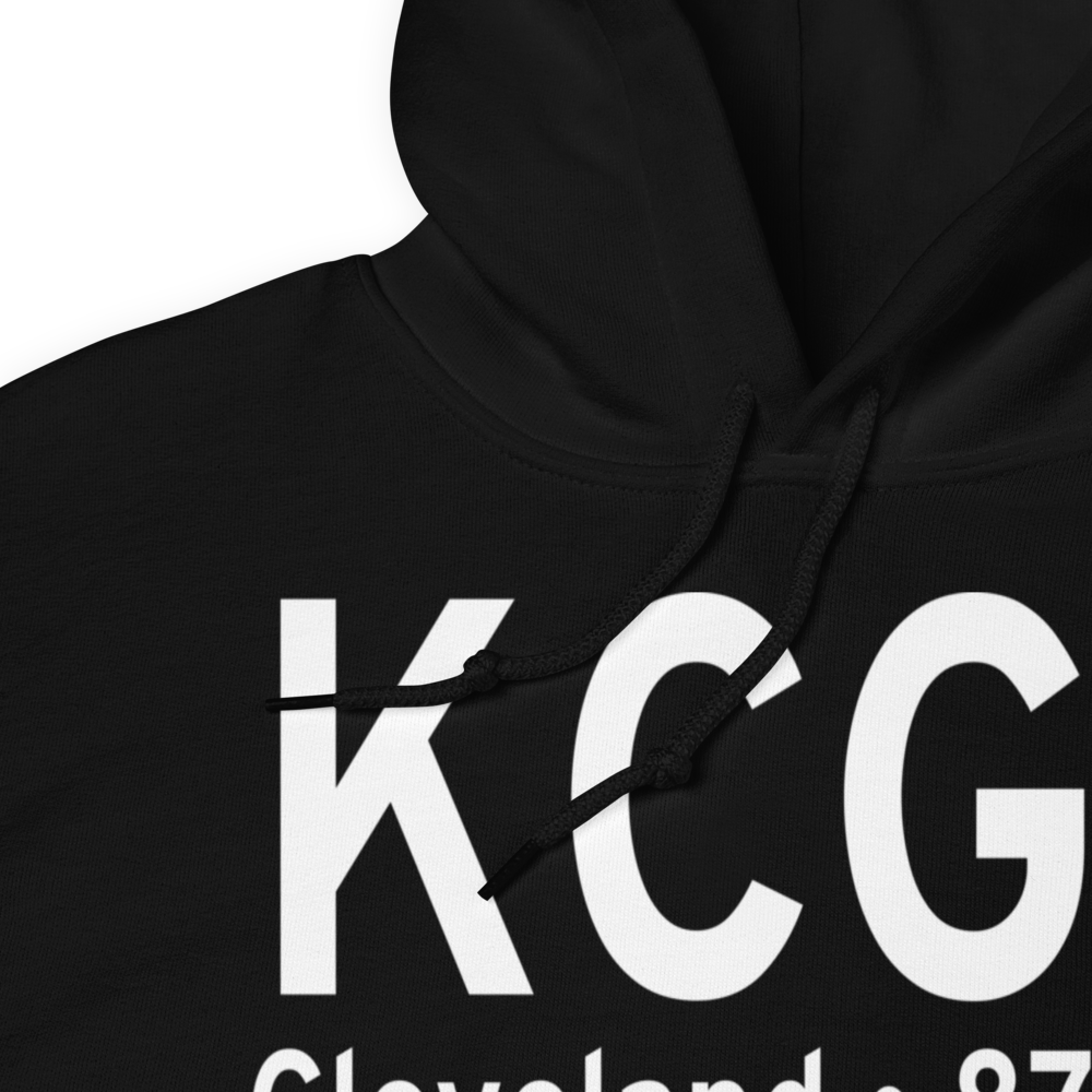 Cuyahoga County Airport (KCGF) ICAO Hoodie Sweatshirt 