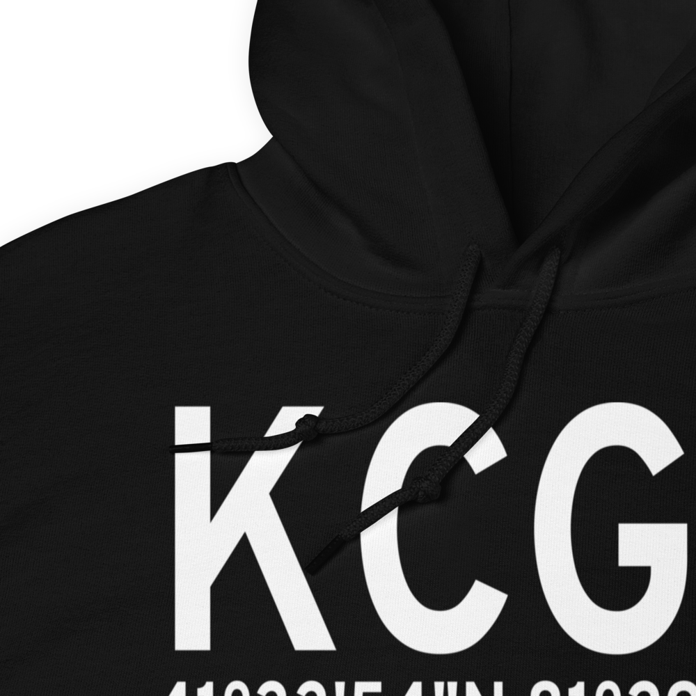 Cuyahoga County Airport (KCGF) ICAO Hoodie Sweatshirt 