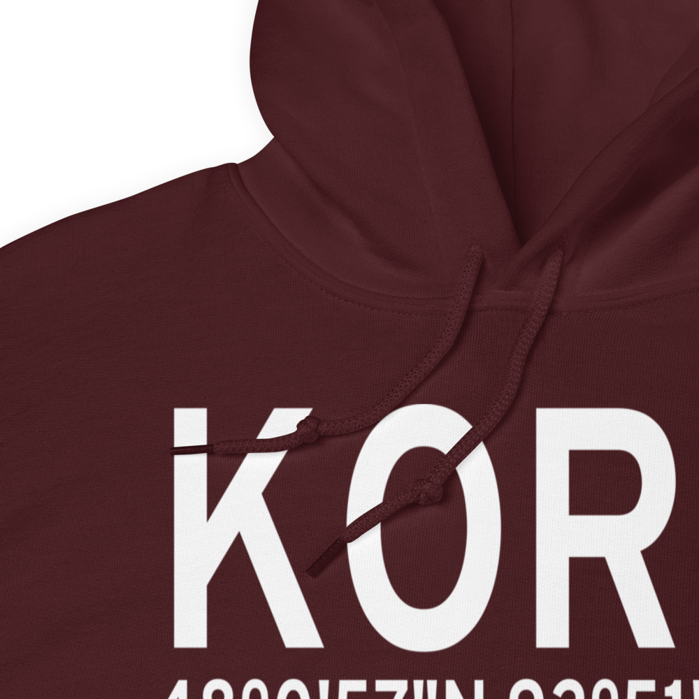Orr Regional Airport (KORB) ICAO Hoodie Sweatshirt 