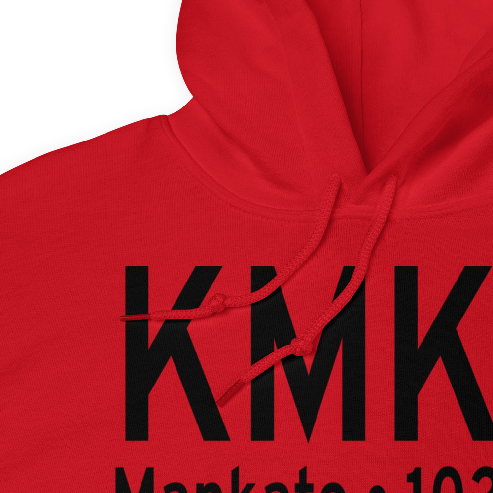 Mankato Regional Airport (KMKT) ICAO Hoodie Sweatshirt 