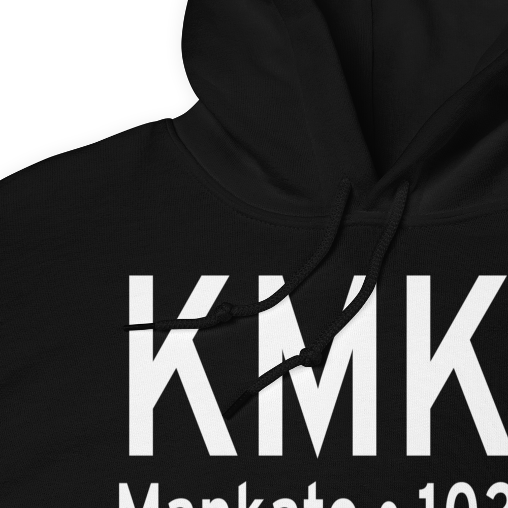 Mankato Regional Airport (KMKT) ICAO Hoodie Sweatshirt 