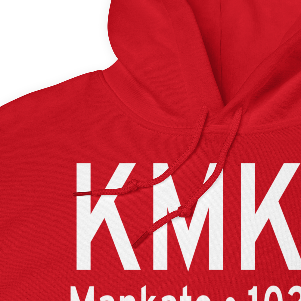 Mankato Regional Airport (KMKT) ICAO Hoodie Sweatshirt 