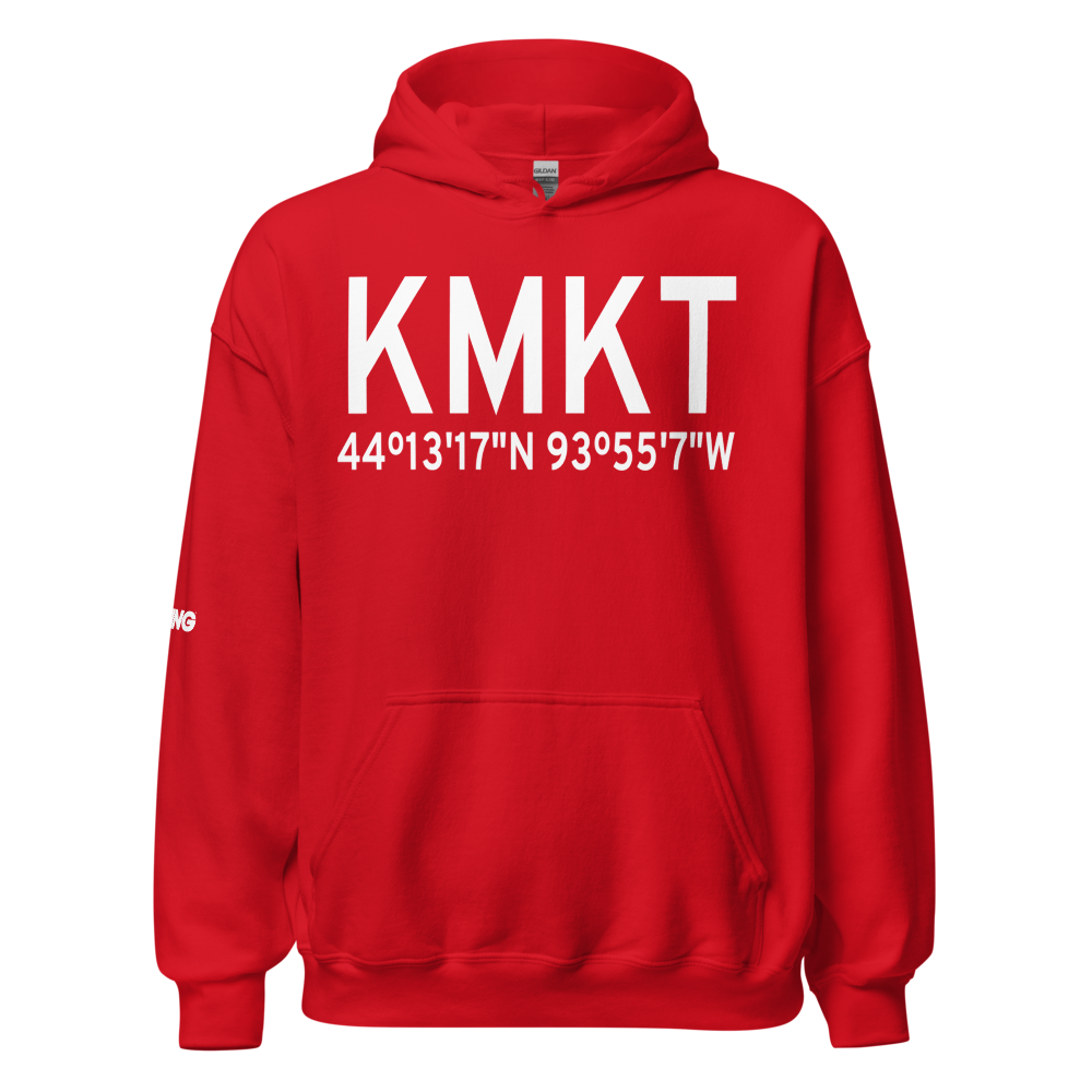 Mankato Regional Airport (KMKT) ICAO Hoodie Sweatshirt 