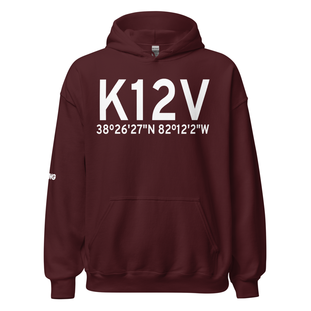 Ona Airpark (K12V) ICAO Hoodie Sweatshirt 