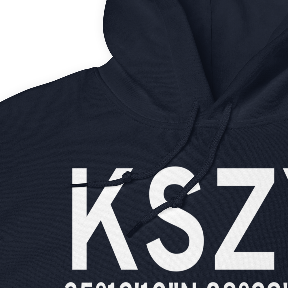 Robert Sibley Airport (KSZY) ICAO Hoodie Sweatshirt 