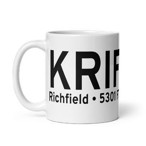 Richfield Municipal Airport (KRIF) ICAO Mug