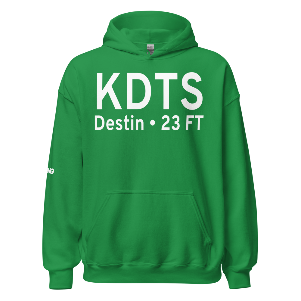 Destin Executive Airport (KDTS) ICAO Hoodie Sweatshirt 