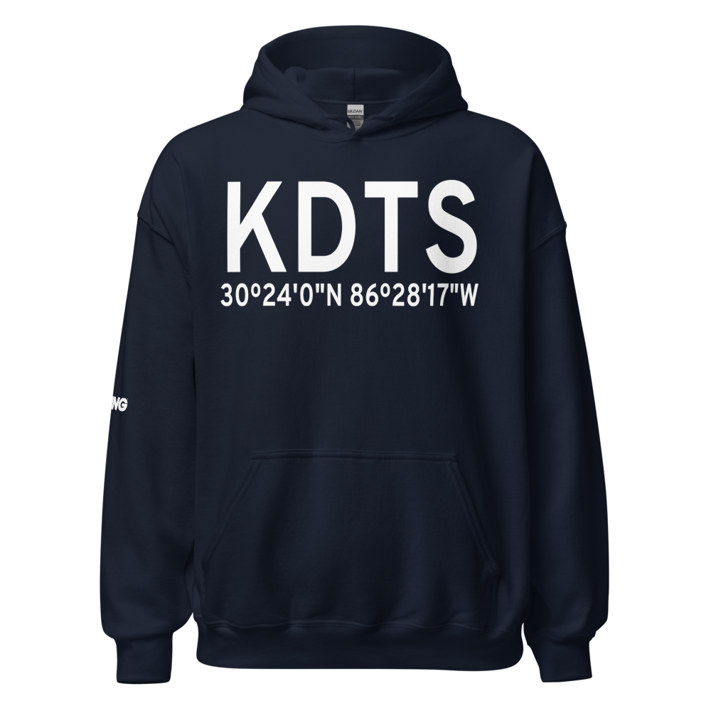 Destin Executive Airport (KDTS) ICAO Hoodie Sweatshirt 