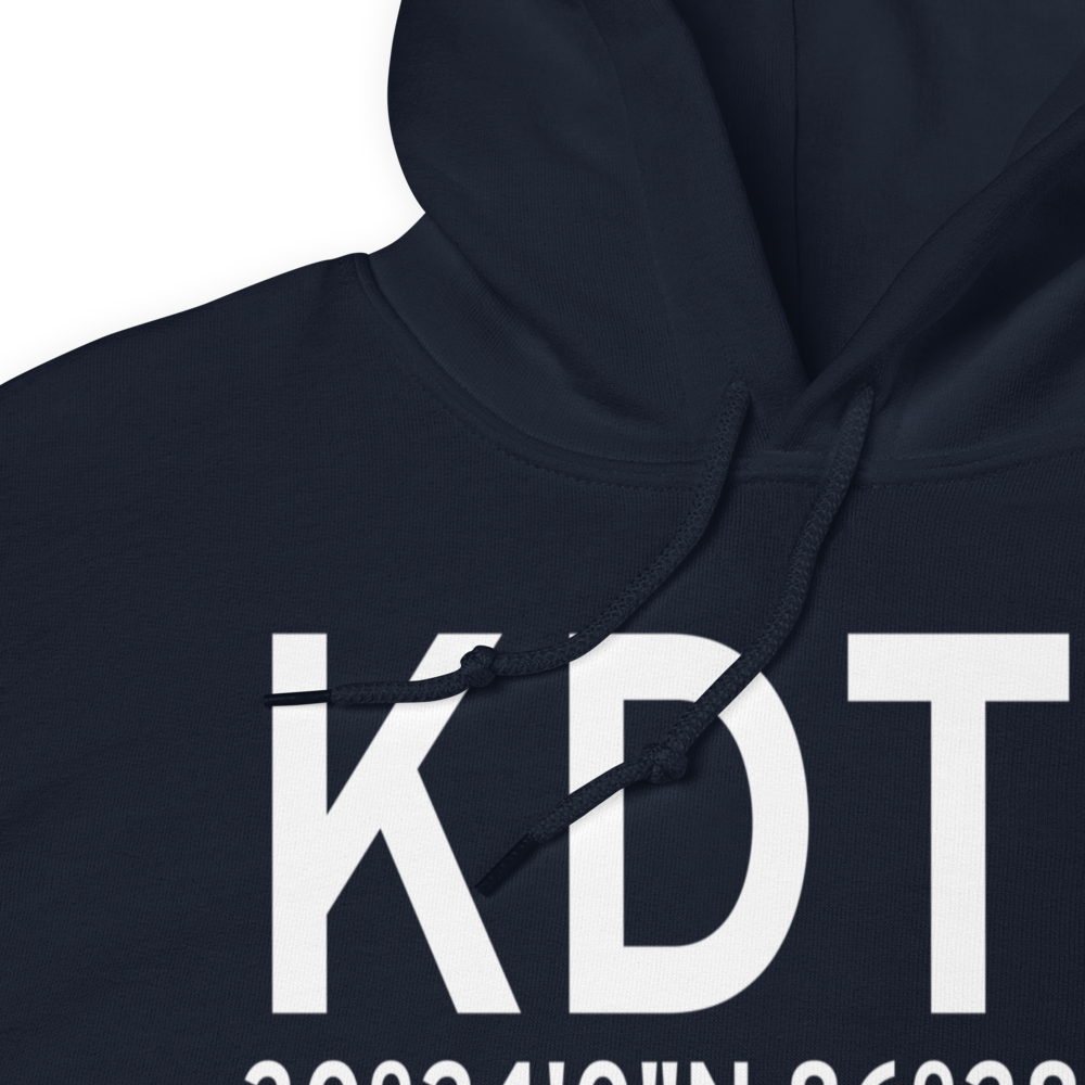 Destin Executive Airport (KDTS) ICAO Hoodie Sweatshirt 