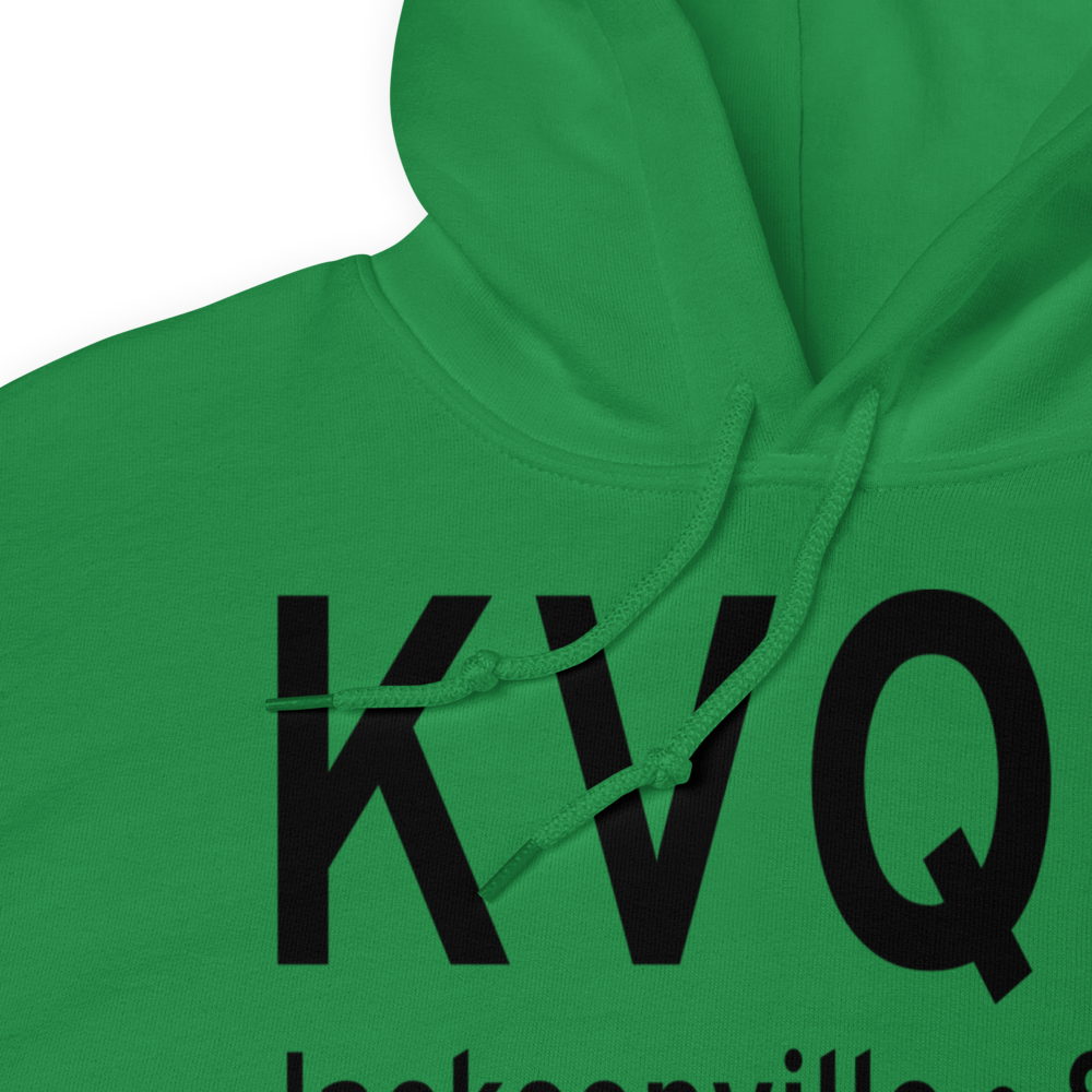 Cecil Airport (KVQQ) ICAO Hoodie Sweatshirt 