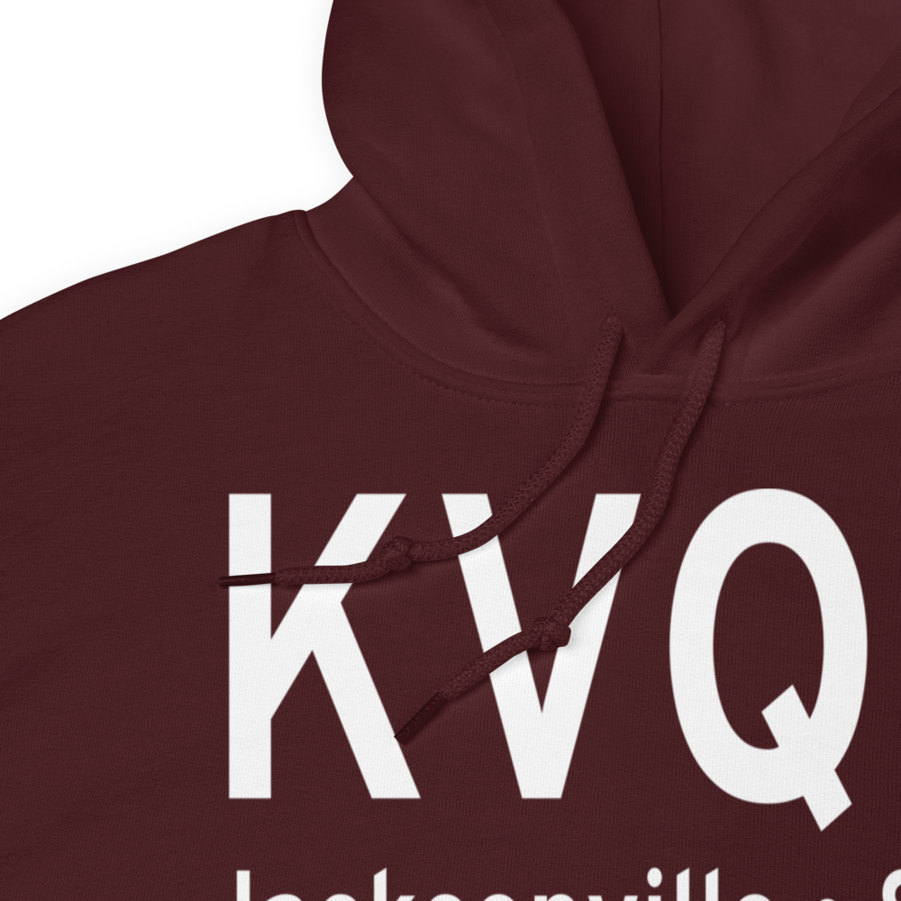 Cecil Airport (KVQQ) ICAO Hoodie Sweatshirt 