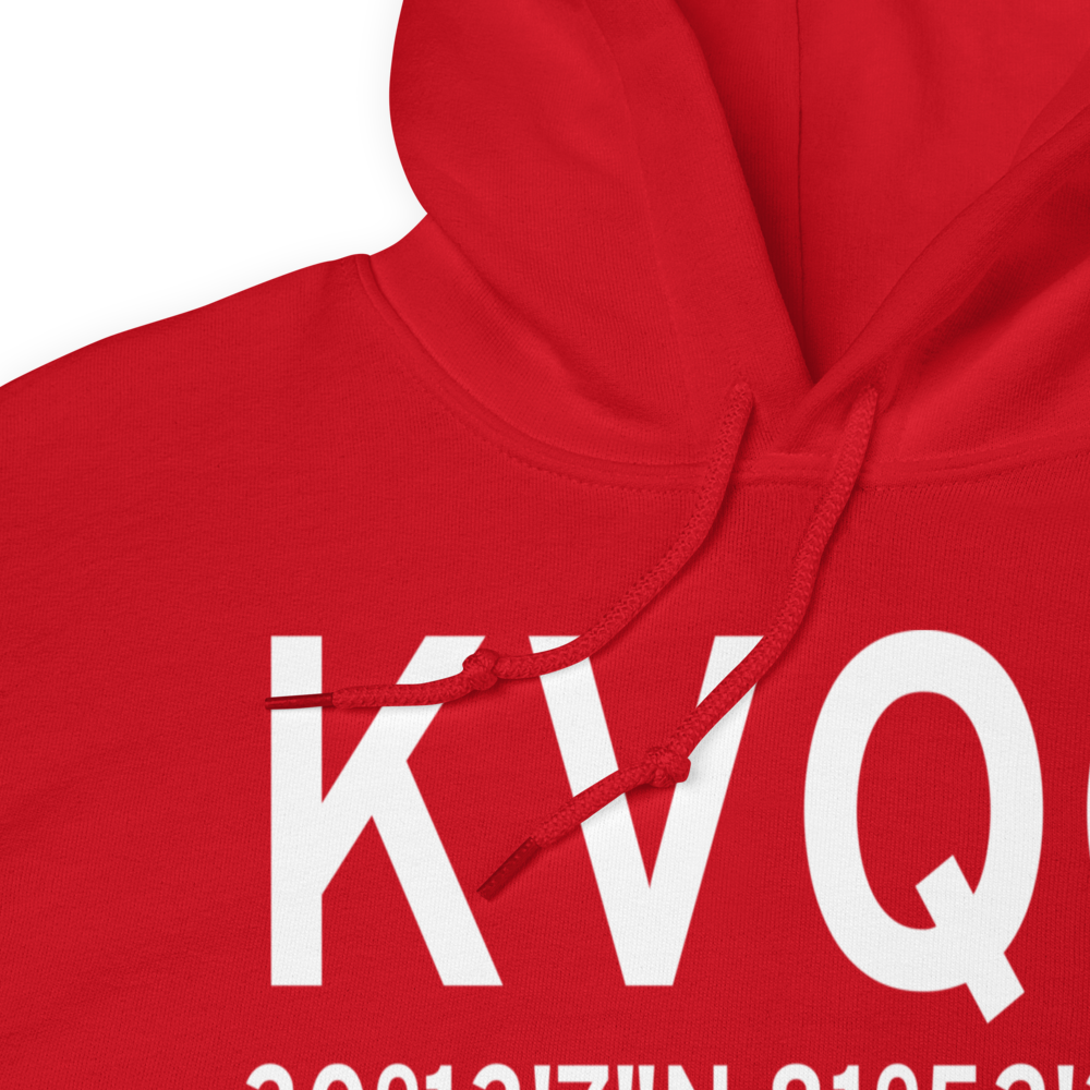 Cecil Airport (KVQQ) ICAO Hoodie Sweatshirt 