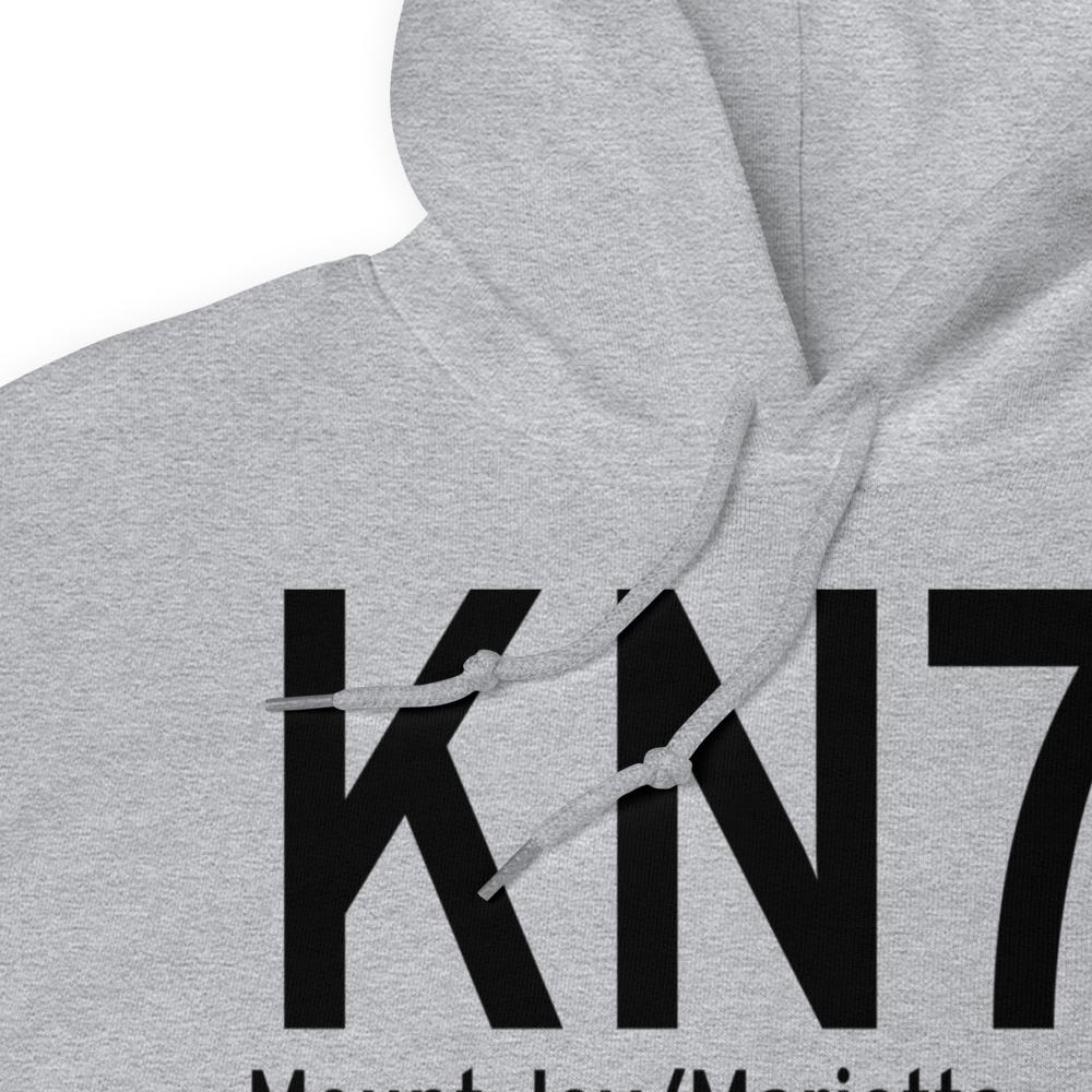 Donegal Springs Airpark (KN71) ICAO Hoodie Sweatshirt 