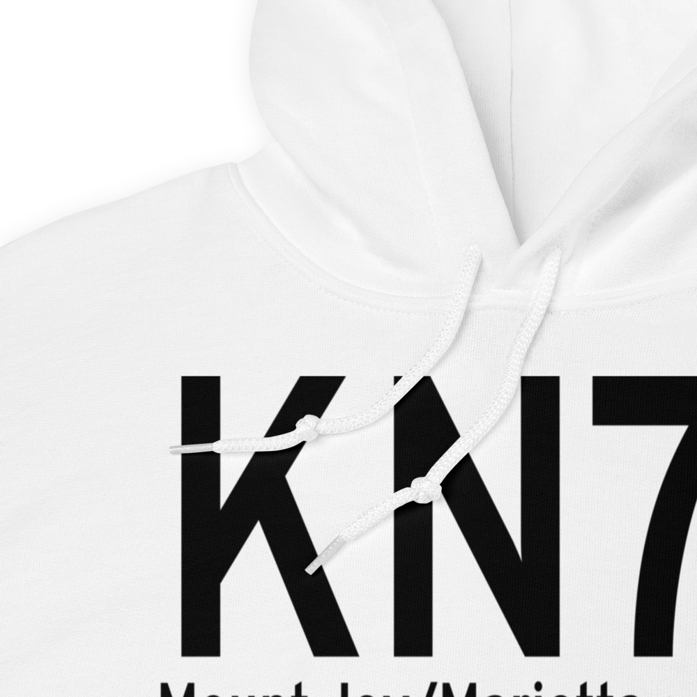 Donegal Springs Airpark (KN71) ICAO Hoodie Sweatshirt 