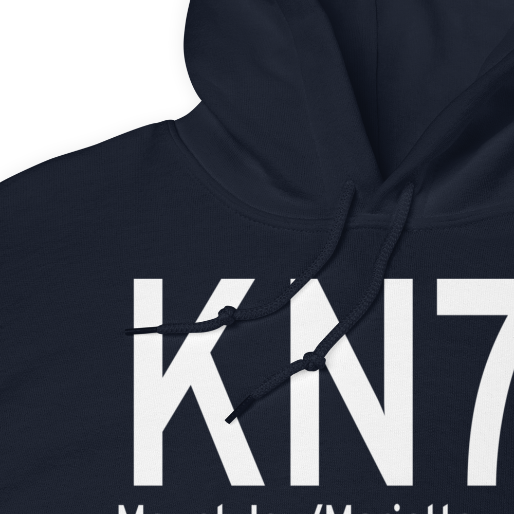 Donegal Springs Airpark (KN71) ICAO Hoodie Sweatshirt 