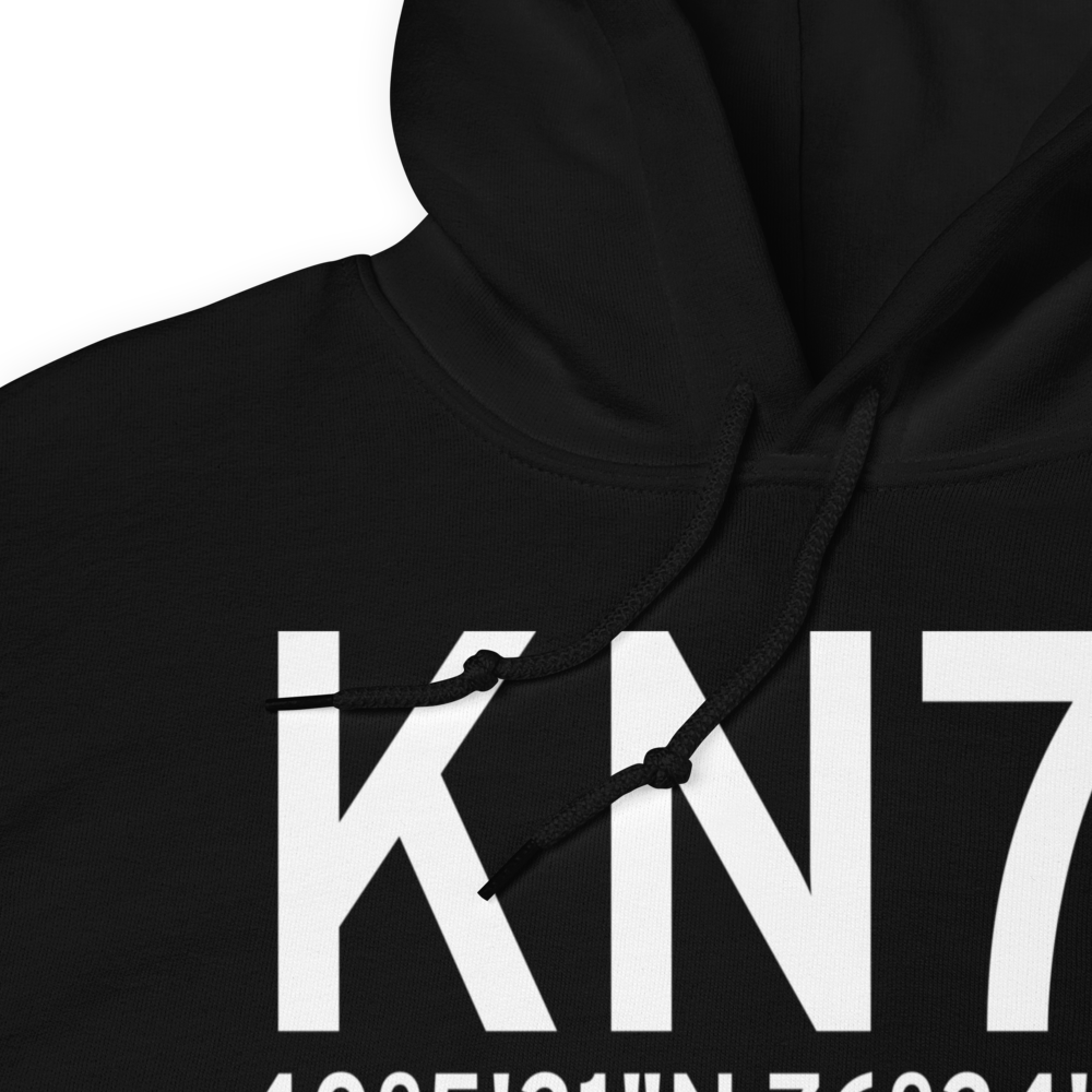 Donegal Springs Airpark (KN71) ICAO Hoodie Sweatshirt 