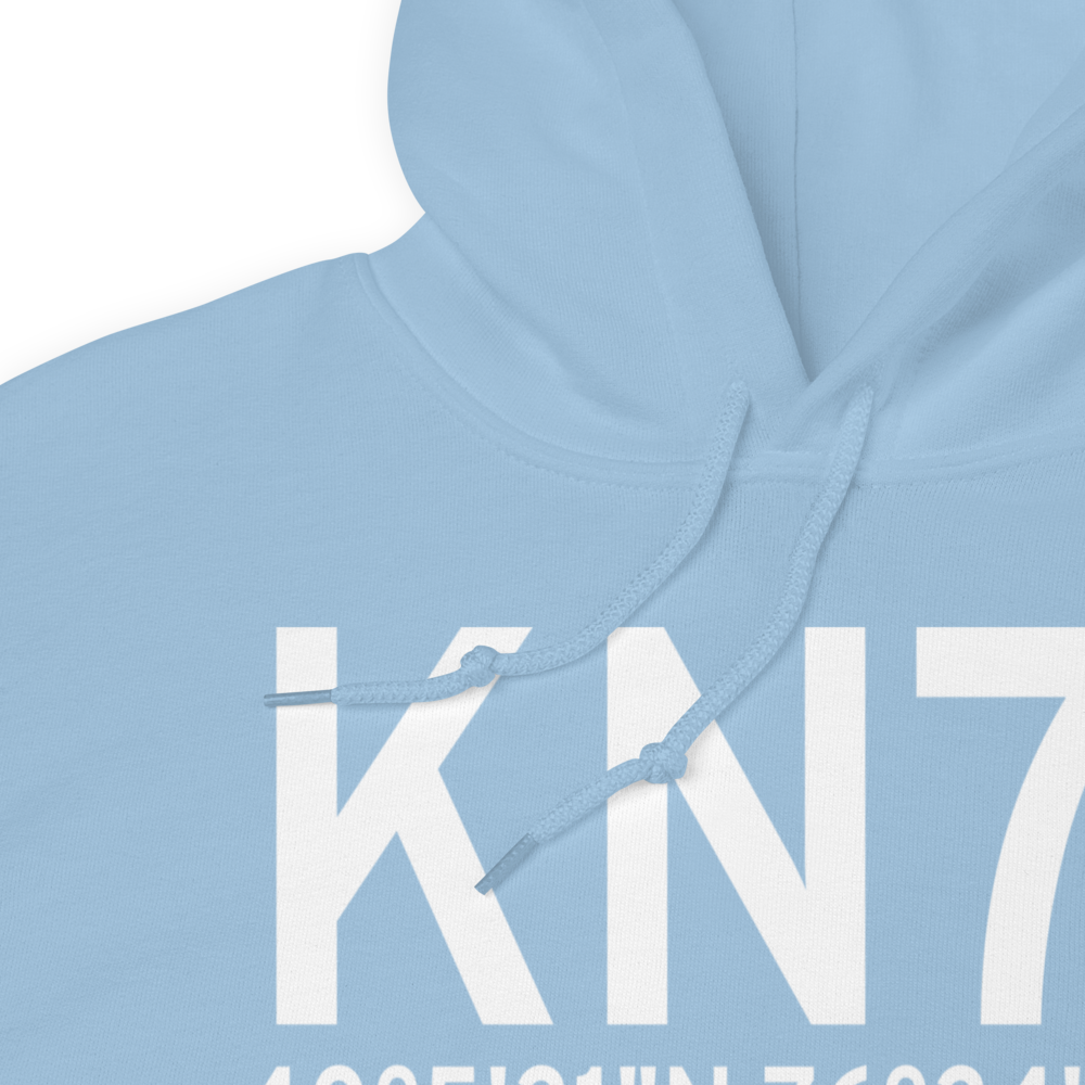 Donegal Springs Airpark (KN71) ICAO Hoodie Sweatshirt 