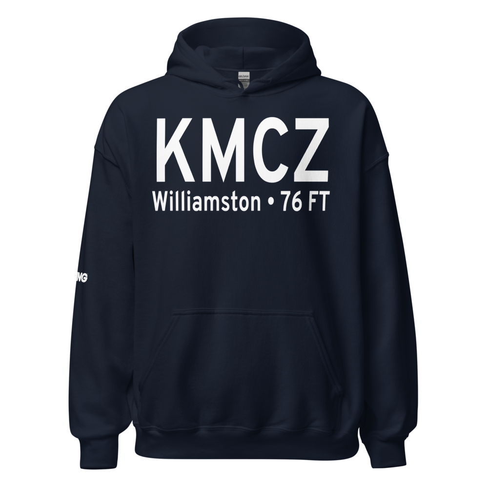 Martin County Airport (KMCZ) ICAO Hoodie Sweatshirt 