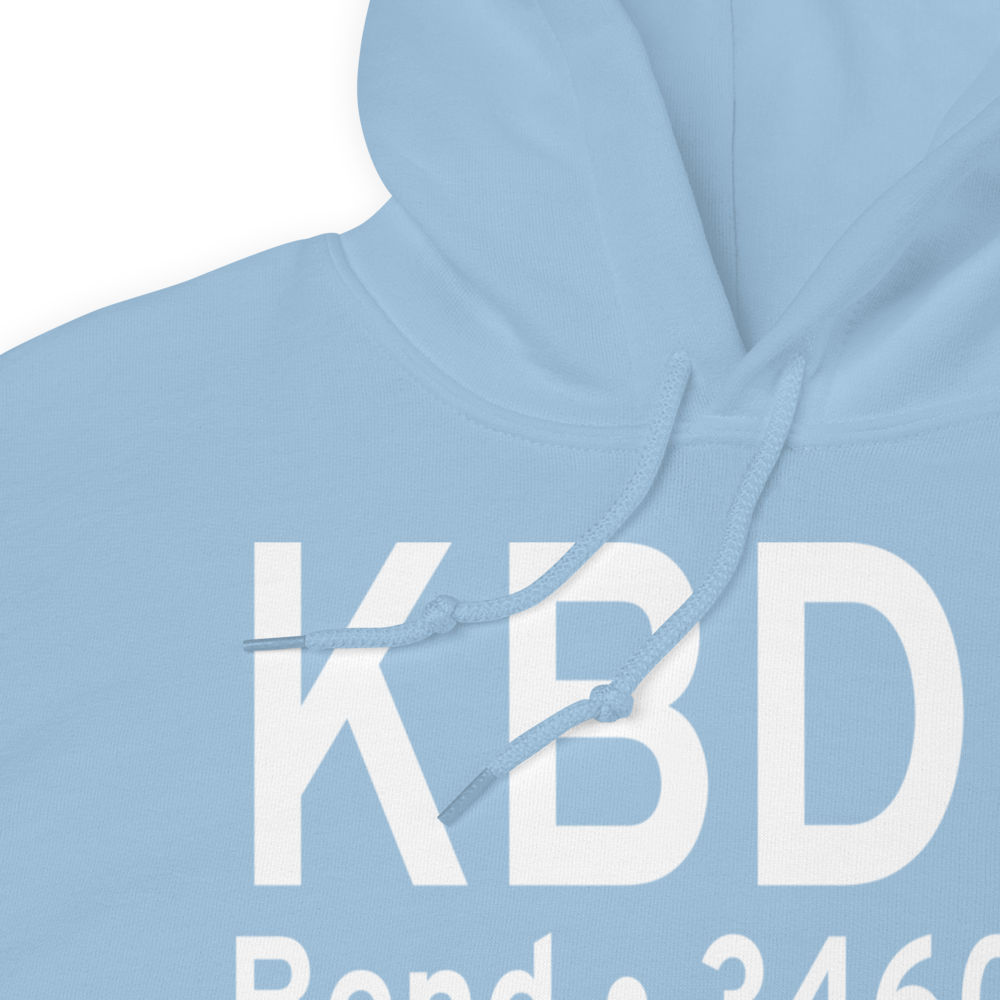 Bend Municipal Airport (KBDN) ICAO Hoodie Sweatshirt 