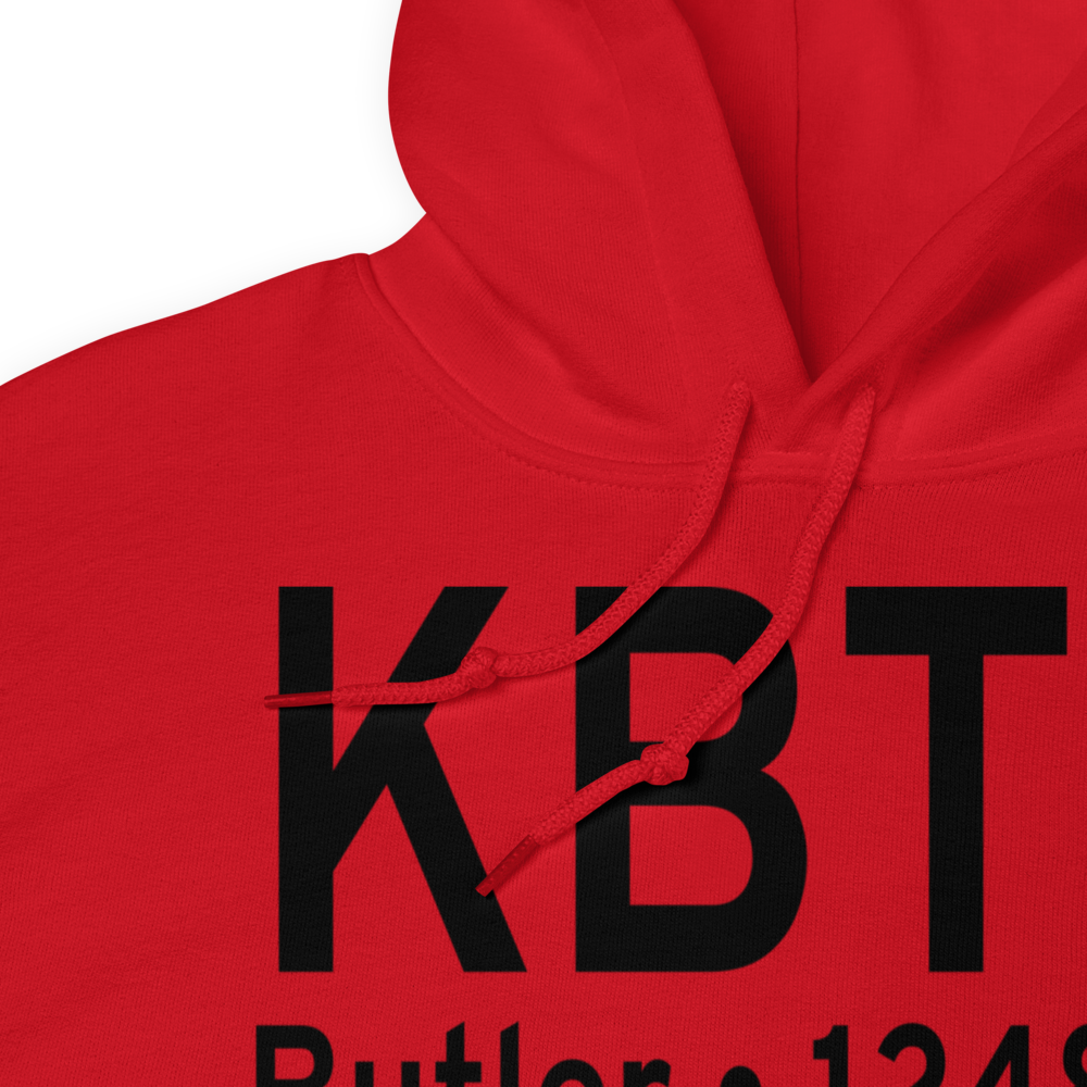 Pittsburgh/Butler Regional Airport (KBTP) ICAO Hoodie Sweatshirt 