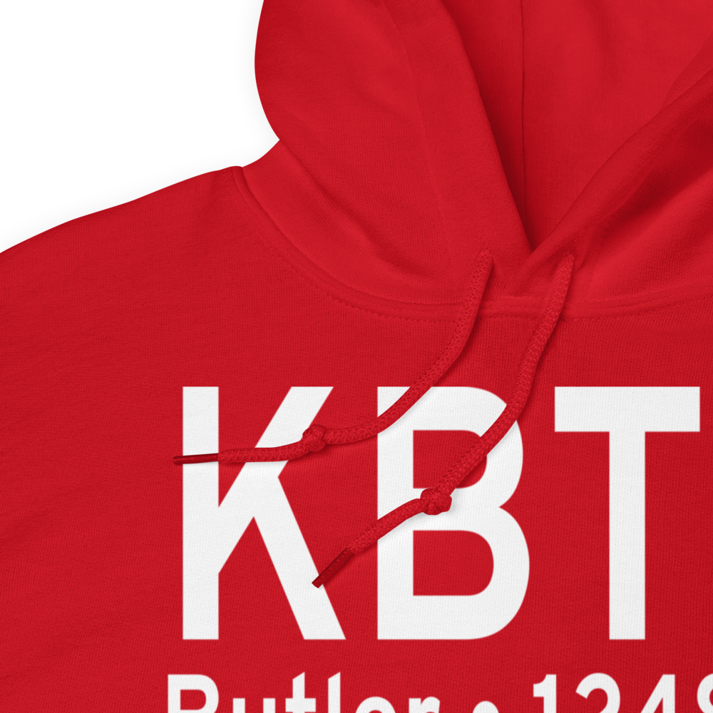 Pittsburgh/Butler Regional Airport (KBTP) ICAO Hoodie Sweatshirt 