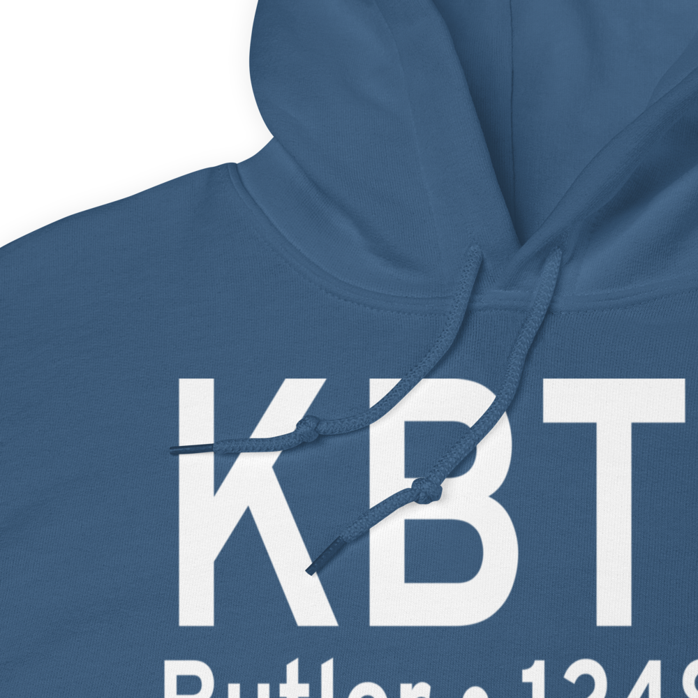 Pittsburgh/Butler Regional Airport (KBTP) ICAO Hoodie Sweatshirt 