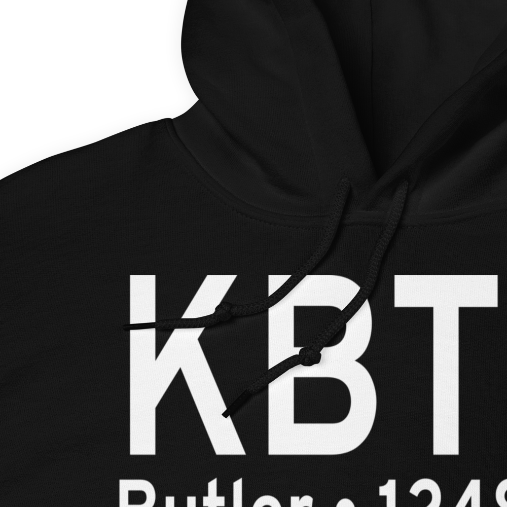 Pittsburgh/Butler Regional Airport (KBTP) ICAO Hoodie Sweatshirt 