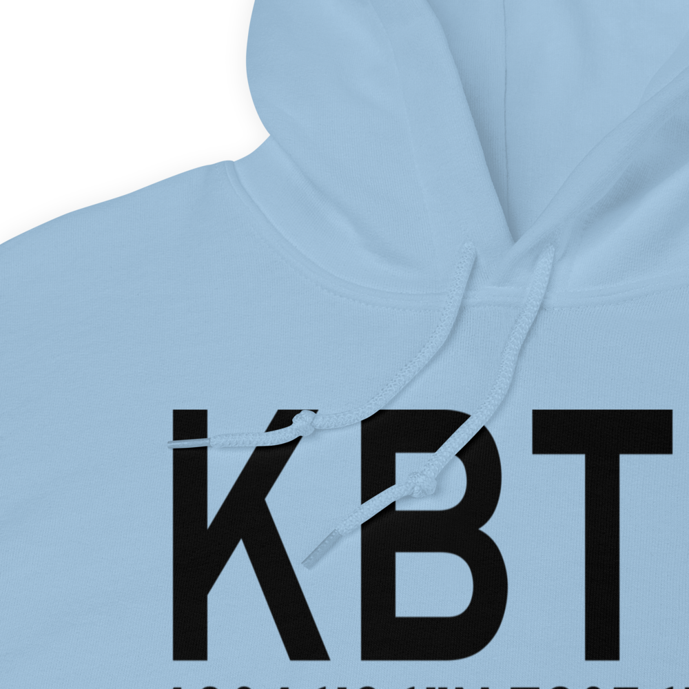 Pittsburgh/Butler Regional Airport (KBTP) ICAO Hoodie Sweatshirt 
