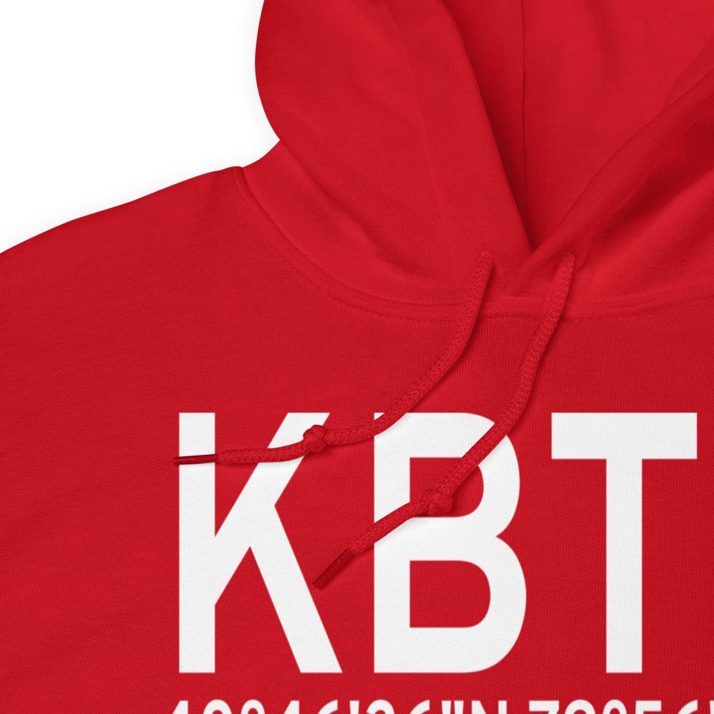 Pittsburgh/Butler Regional Airport (KBTP) ICAO Hoodie Sweatshirt 
