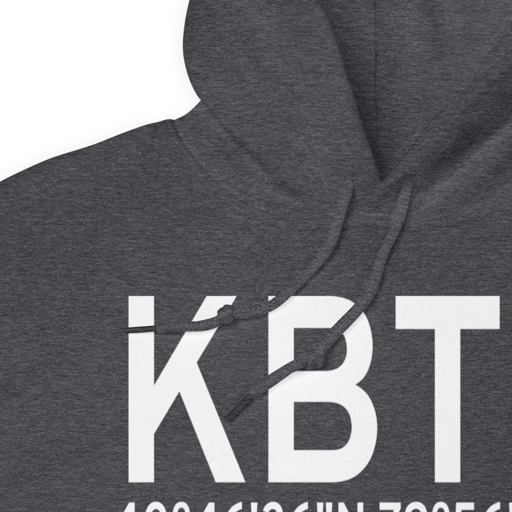 Pittsburgh/Butler Regional Airport (KBTP) ICAO Hoodie Sweatshirt 