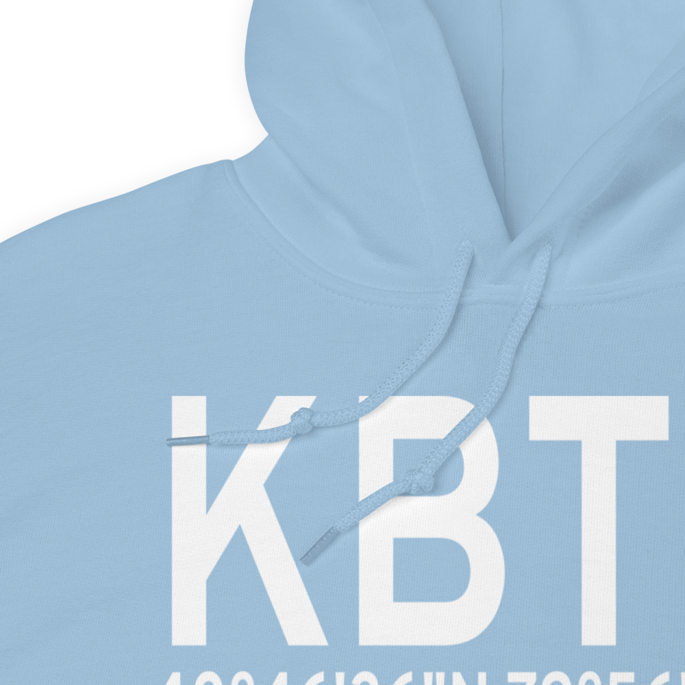 Pittsburgh/Butler Regional Airport (KBTP) ICAO Hoodie Sweatshirt 