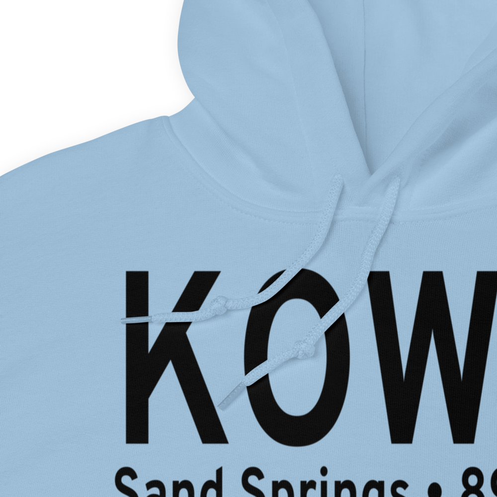 William R. Pogue Municipal Airport (KOWP) ICAO Hoodie Sweatshirt 
