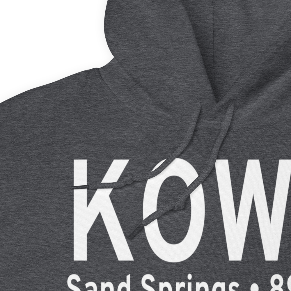 William R. Pogue Municipal Airport (KOWP) ICAO Hoodie Sweatshirt 
