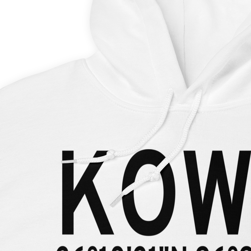 William R. Pogue Municipal Airport (KOWP) ICAO Hoodie Sweatshirt 